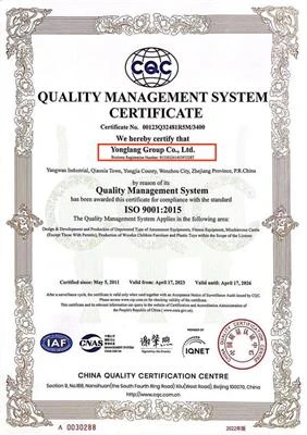 cqc quality management system certificate