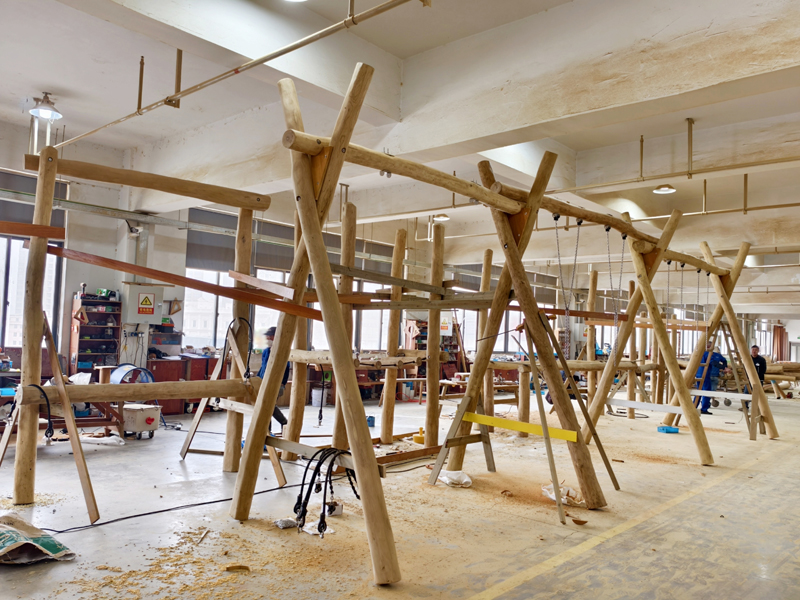 Robinia Wood Playground: A Natural and Customizable Choice