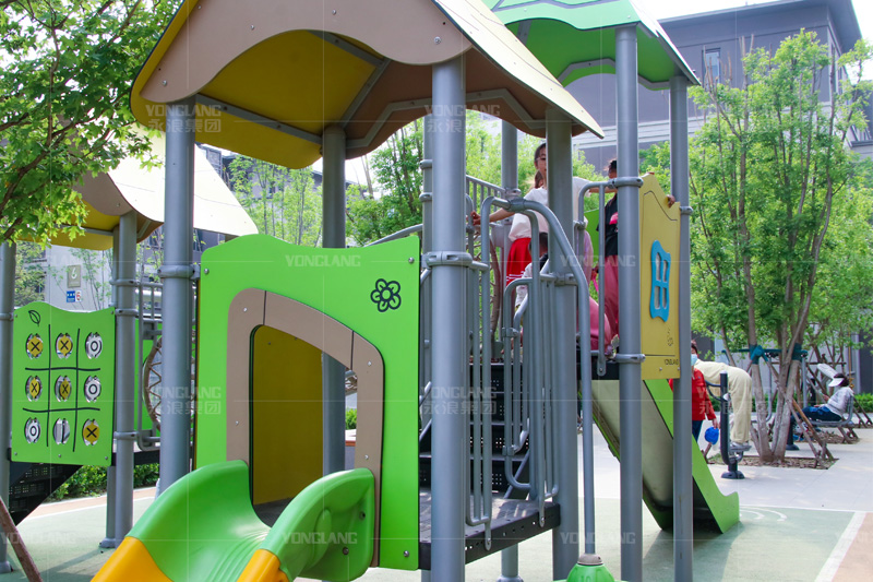 Vibrant and Educational Outdoor Playground