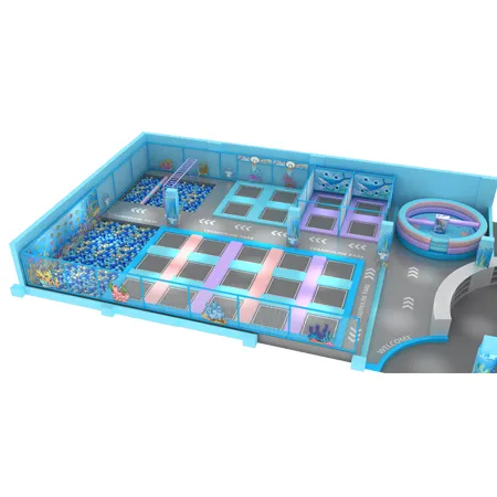 XD-10044 Indoor Trampoline Park