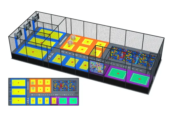 Net Blast Indoor Trampoline Park