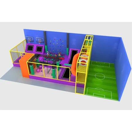 XD-2A1008 Indoor Trampoline Park
