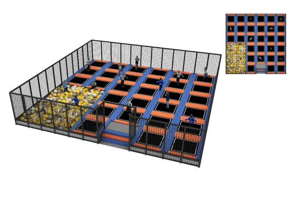 Indoor Bouncy Castle Park