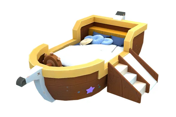 Boat-Shaped Playground