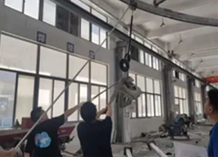 Welcome SGS Worker to Test Export Zipline Products