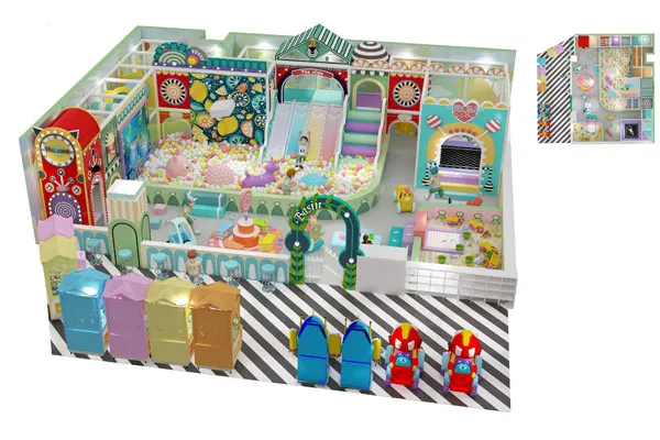 Candy Land Theme Indoor Playground