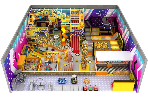 Macaron Theme Indoor Playground