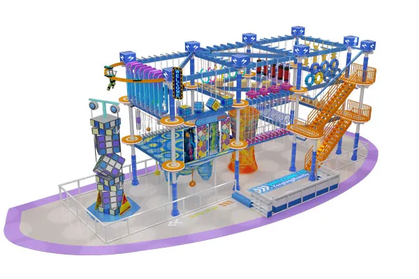 Jump, Climb, Conquer Indoor Ninja Course