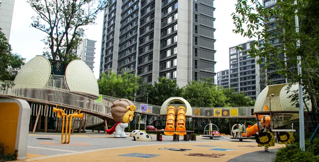 Adorable Animal-themed Outdoor Playground