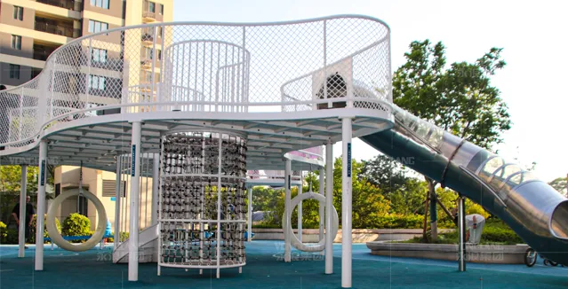 Climb, Laugh, Connect: Yonglang's Community Playground Unveiled