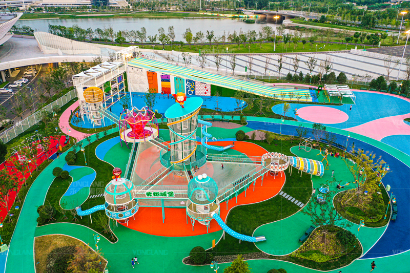 Torch Castle: Linyi's Magical Playground Landmark