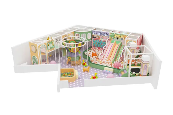 Candy-themed Indoor Playground