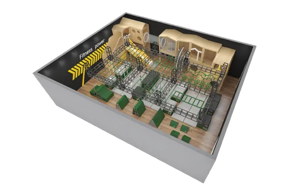 Fitness-themed Indoor Playground
