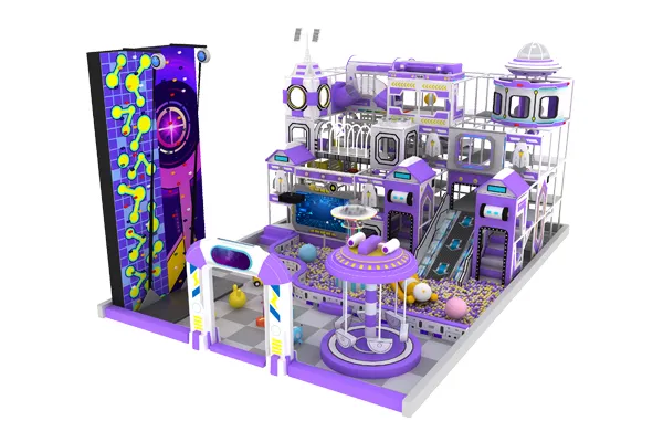 Space-themed Indoor Playground