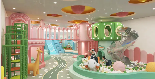 super fun indoor playground