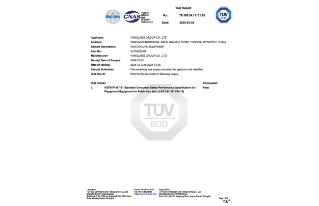yl3a0028 01 tuv certificate