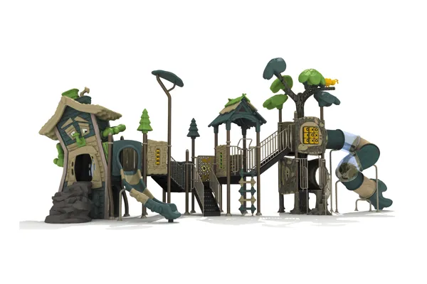 Kids Outdoor Climbing and Sliding Playground TUV Certification