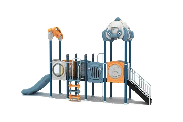 Sturdy Plastic Outdoor Playground TUV Certification