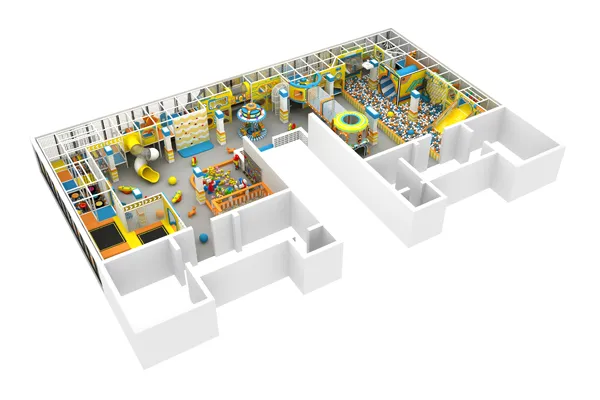 Vibrant Indoor Play Haven: Safe, Durable and Perfect for All-Day Playtime Fun