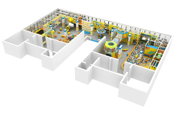 Vibrant Indoor Play Haven: Safe, Durable and Perfect for All-Day Playtime Fun