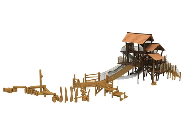 Outdoor Robinia Hardwood