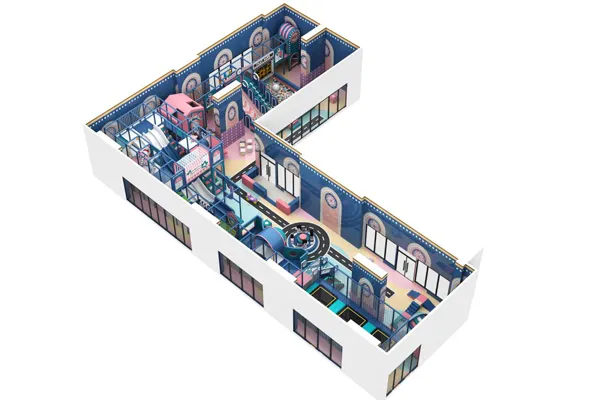 Vibrant Townhouse Discovery Square: An L-Shaped Haven of Gentle Adventure and Shared Family Joy