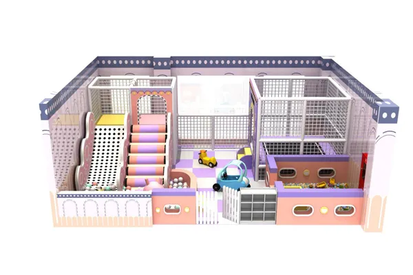 Macaron-Tinted Toddler Discovery Haven: A Whimsical and Space-Efficient Multi-Activity Playground
